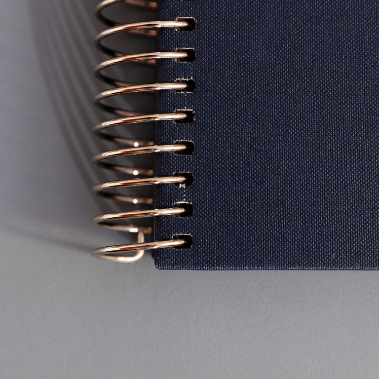 A4 Hardback Notebook: Classic Navy