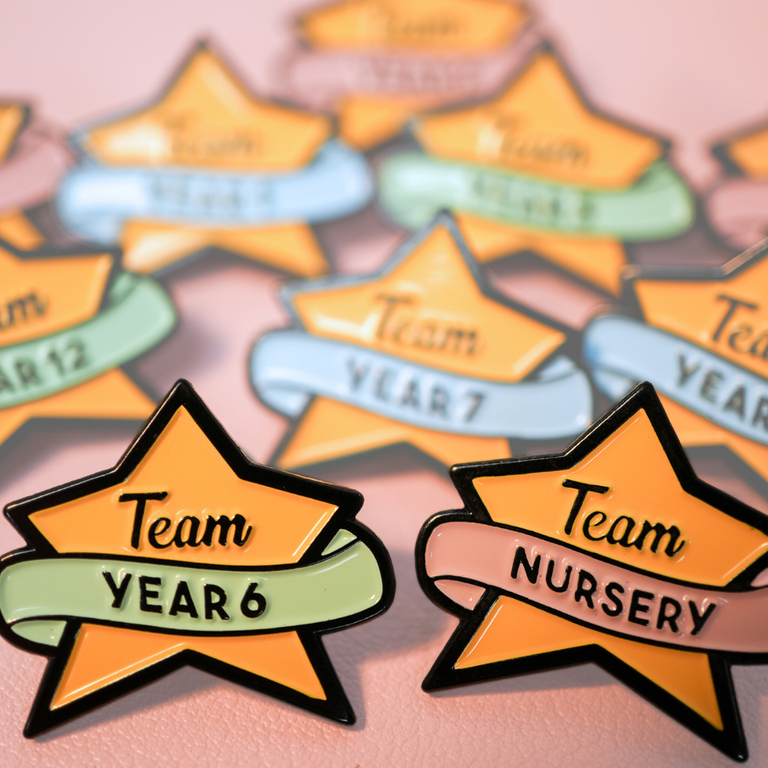 Team Year Five Enamel Pin Badge