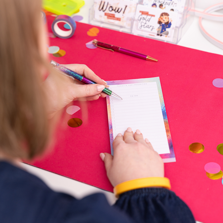 To Do List Pad: Cloud of Colour