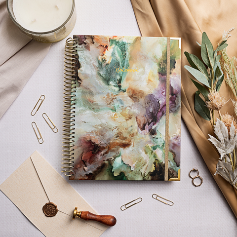 A4 Hardback Notebook: Dreams in Bloom