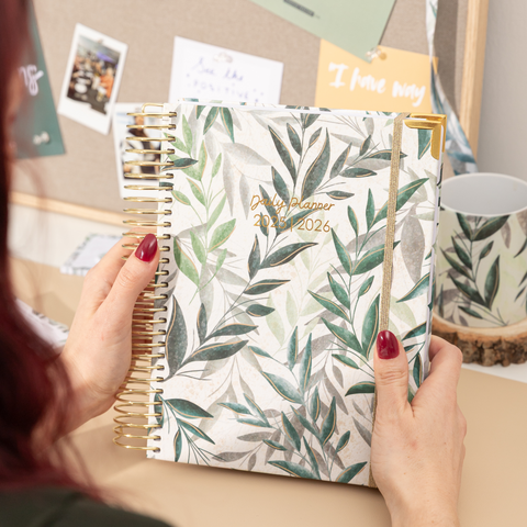 Daily Planner 2025|2026-Secret Garden