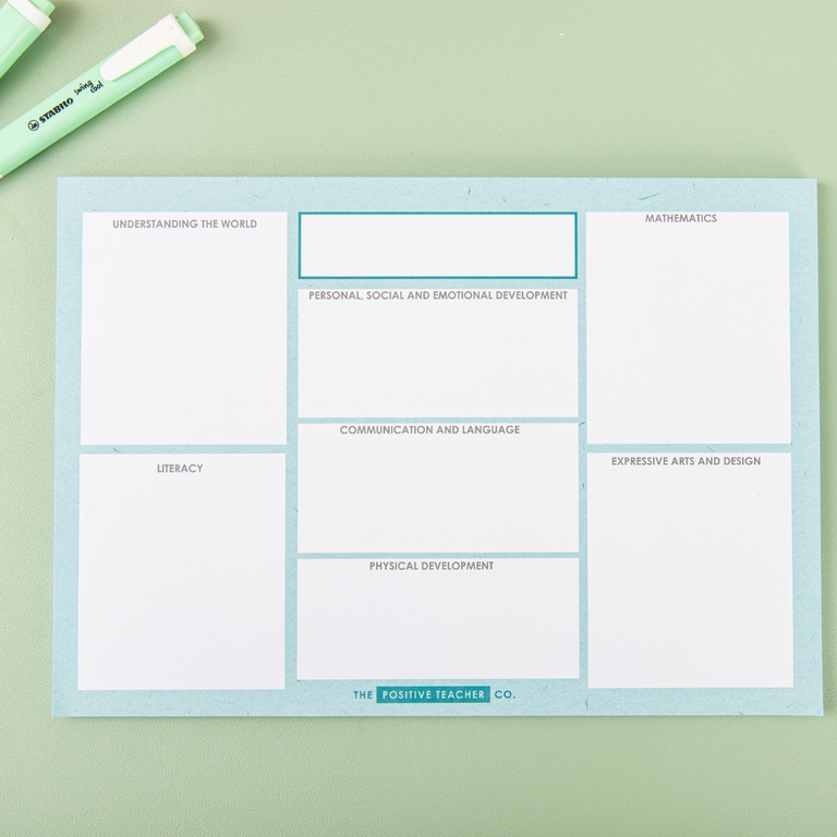 EYFS Planning Pad