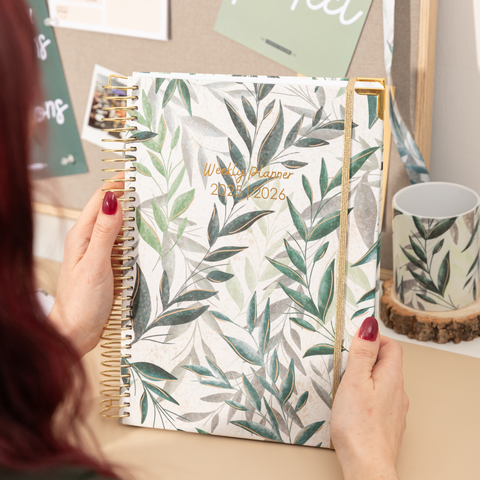 Weekly Planner 2025|2026- Secret Garden