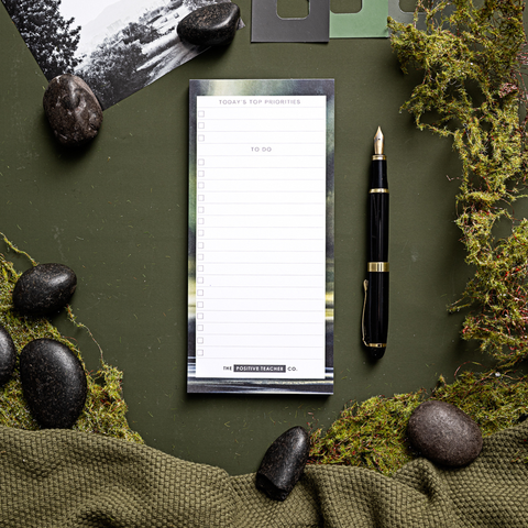 To Do List Pad: Verdant Veil