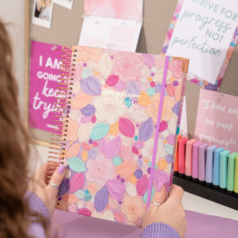 Weekly Planner 2025|2026- Candied Petals