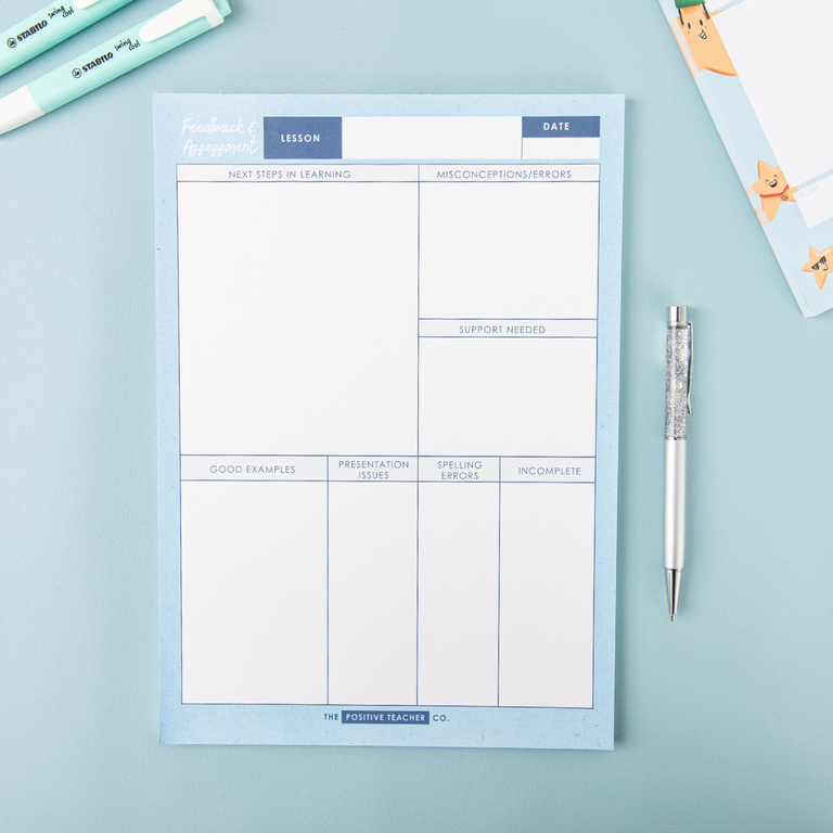 Feedback & Assessment Pad