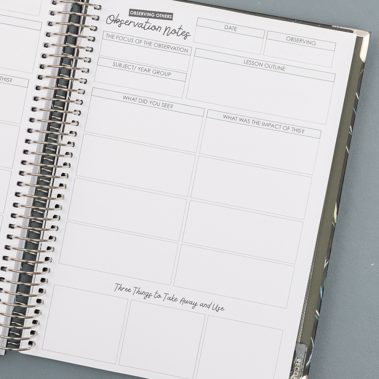 Teacher Training Planner 2025|2026- Moonlit Lake