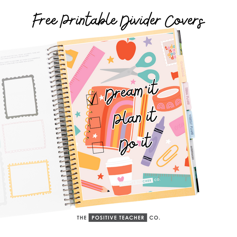 Stationery Love Free Download Divider Cover