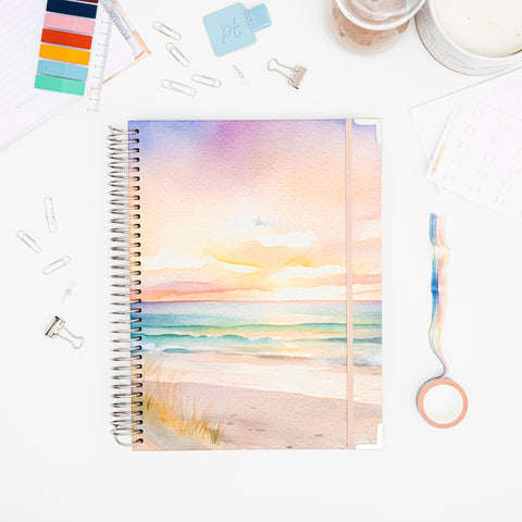 Sunset Sands A4 Hardback Notebook
