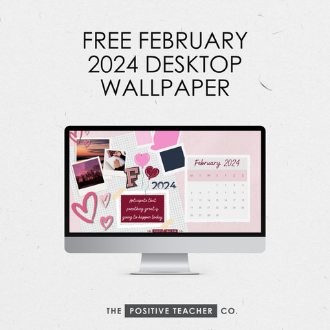 FREE February Wallpaper 2024