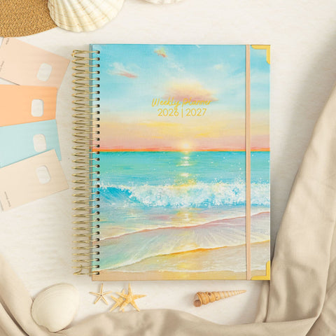 Weekly Planner 2026|2027- Golden Coast