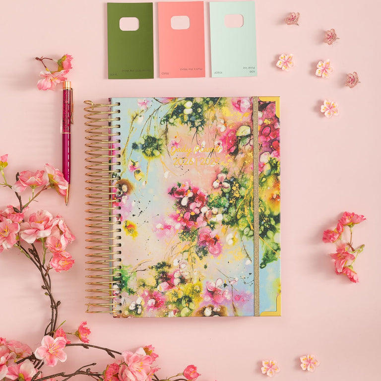 Daily Planner 2026|2027- Blossom Falls