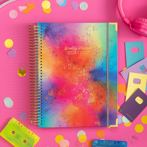 Weekly Planner 2026|2027- Cloud of Colour