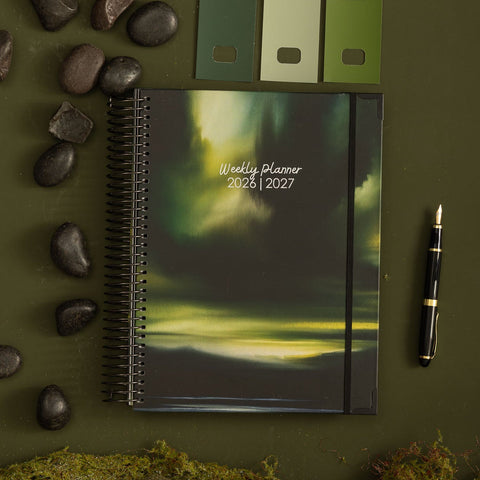Weekly Planner 2026|2027- Verdant Veil