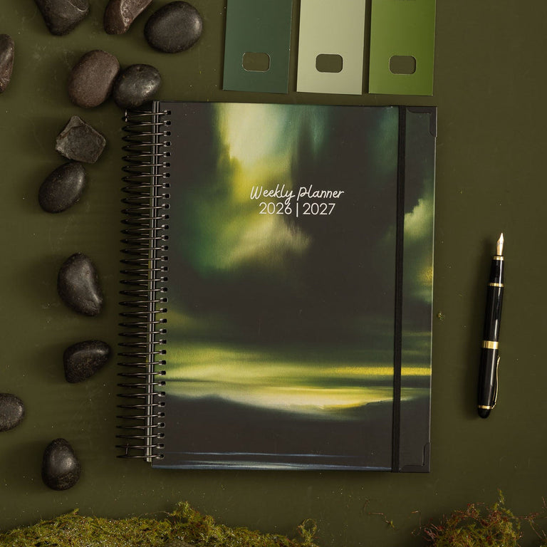 Weekly Planner 2026|2027- Verdant Veil