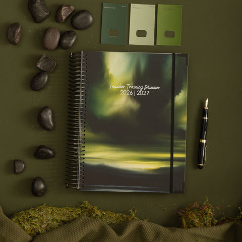Teacher Training Planner 2026|2027-  Verdant Veil