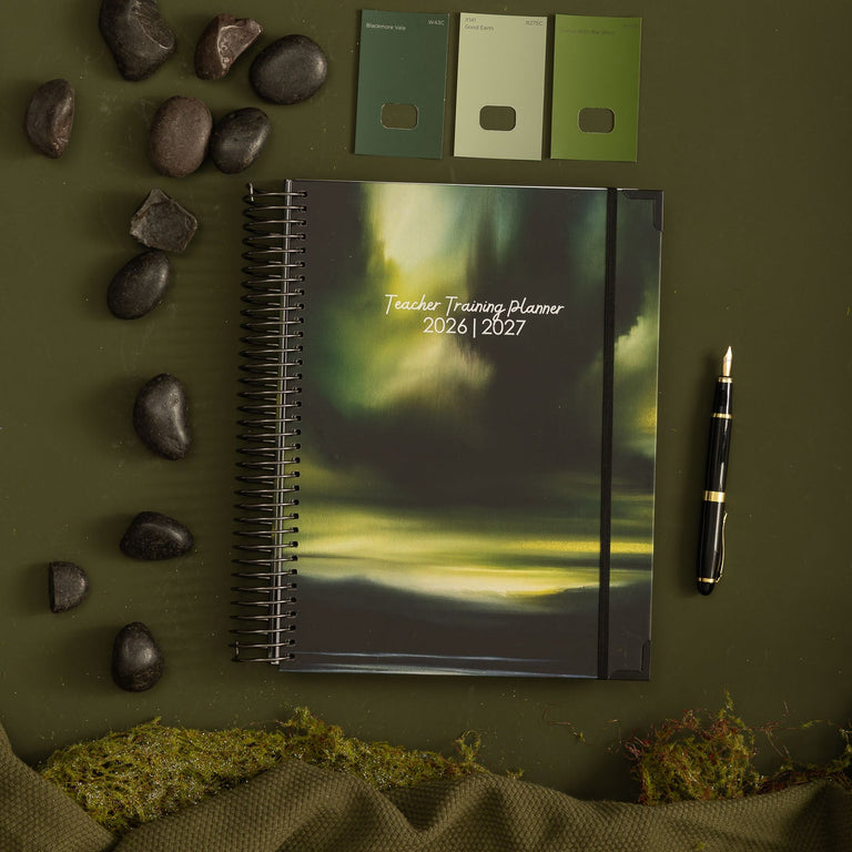 Teacher Training Planner 2026|2027-  Verdant Veil