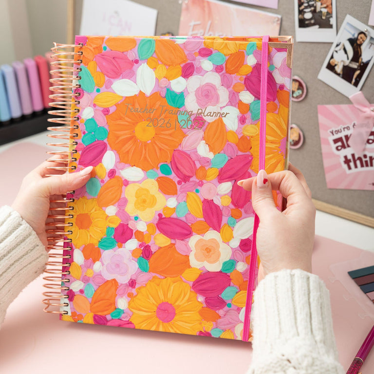 Teacher Training Planner 2026|2027-  Frosted Flowers