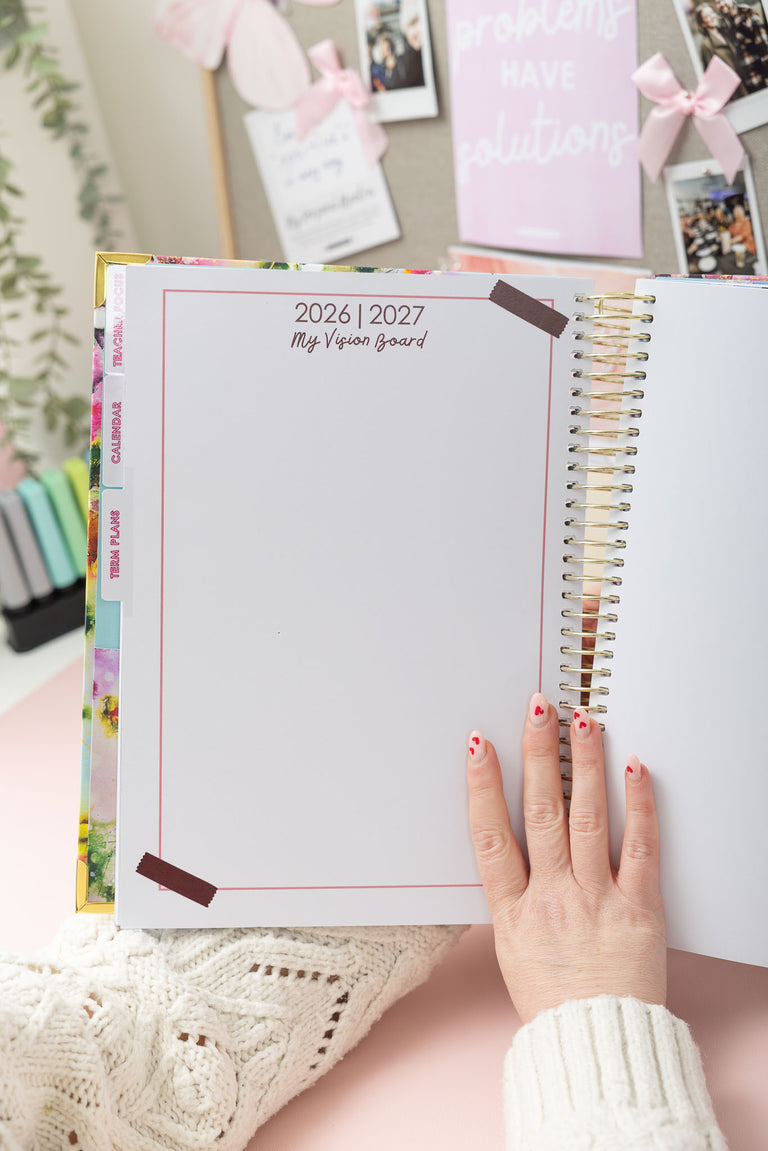 Teacher Training Planner 2026|2027-  Blossom Falls