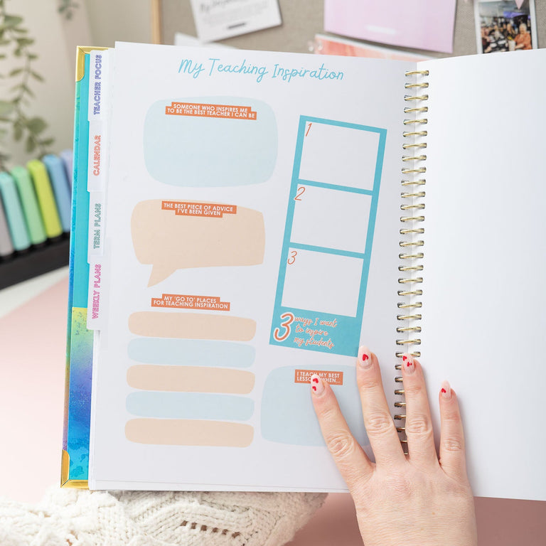 Teacher Training Planner 2026|2027-  Cloud Of Colour