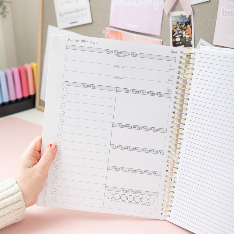 Weekly Planner 2026|2027- Iconic