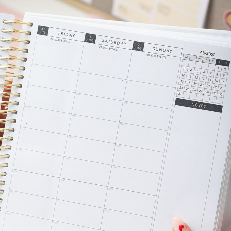 Weekly Planner 2026|2027- Iconic