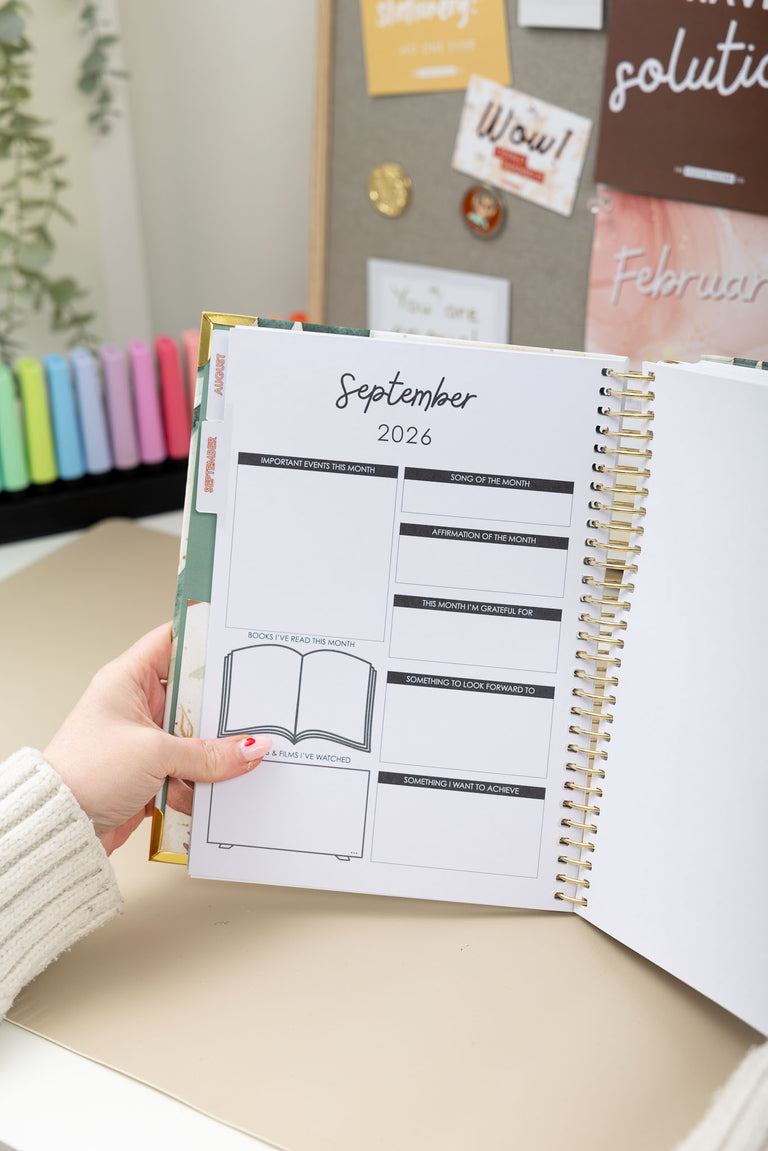Daily Planner 2026|2027- Flourish