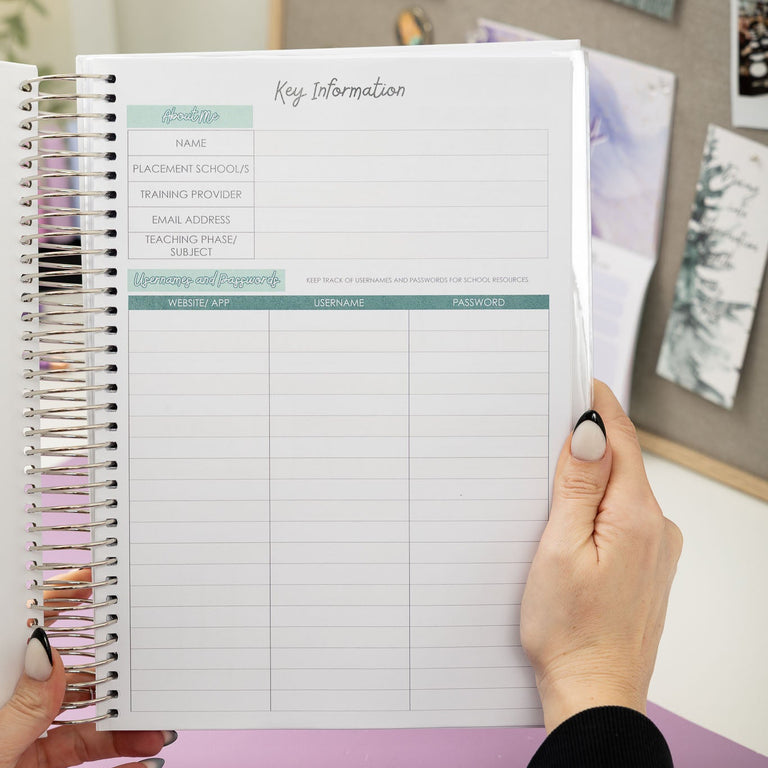 Teacher Training Planner 2026|2027-  Cosmic Dreamer