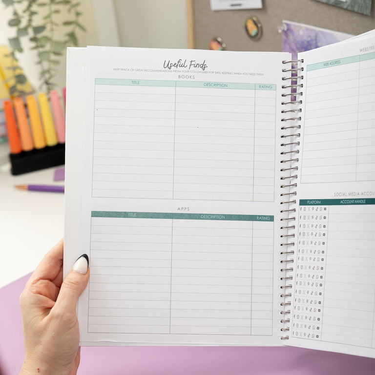 Teacher Training Planner 2026|2027-  Cosmic Dreamer