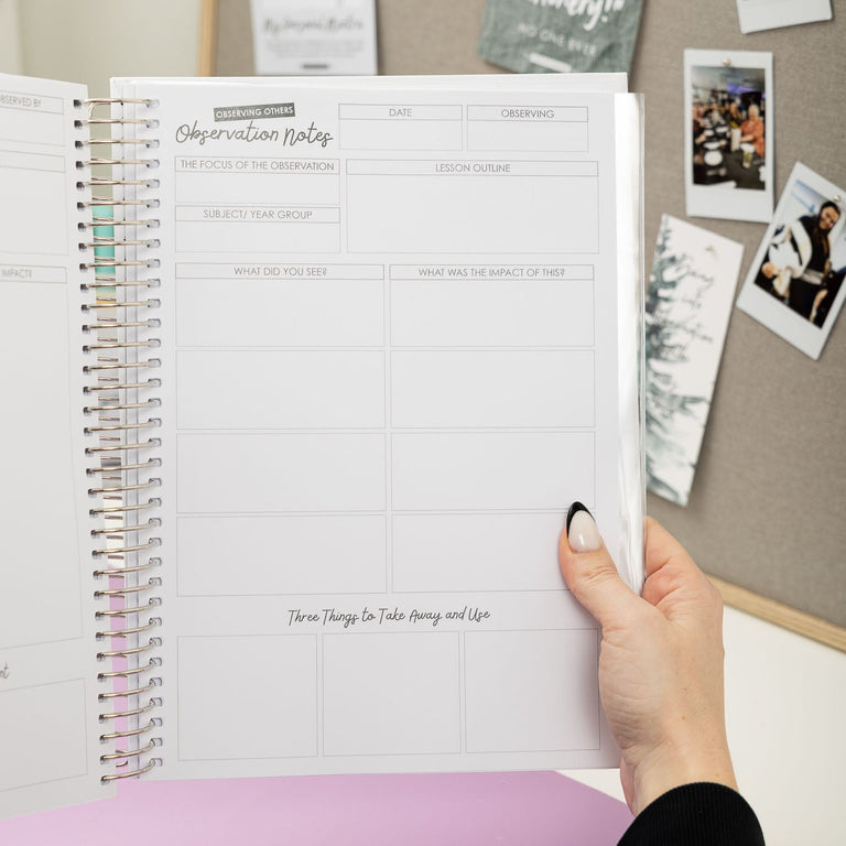 Teacher Training Planner 2026|2027-  Cosmic Dreamer