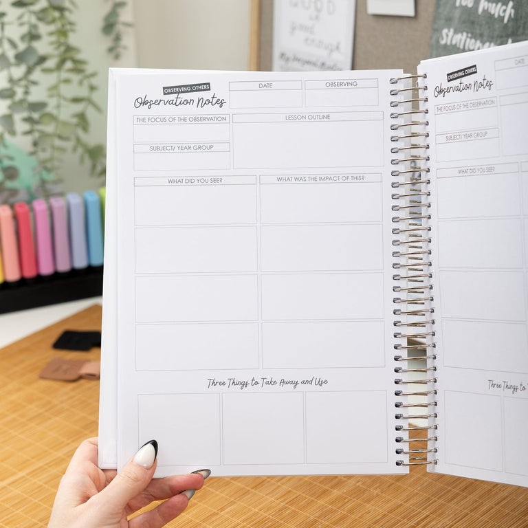 Teacher Training Planner 2026|2027- Whispering Zhu