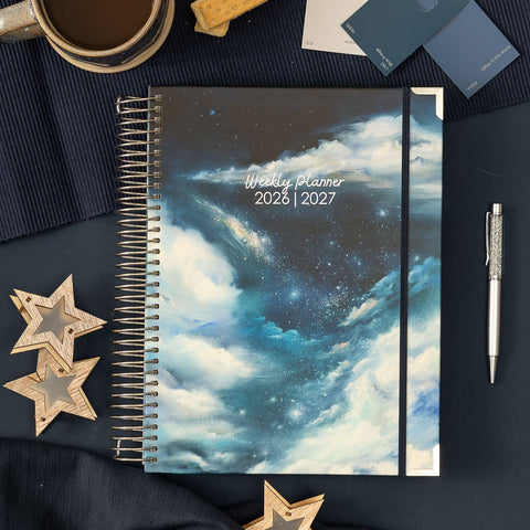 Weekly Planner 2026|2027- Celeste