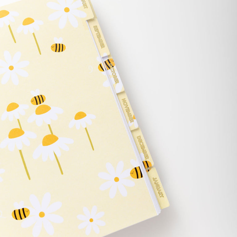 Daily Planner 2026|2027- Sweet Daisies