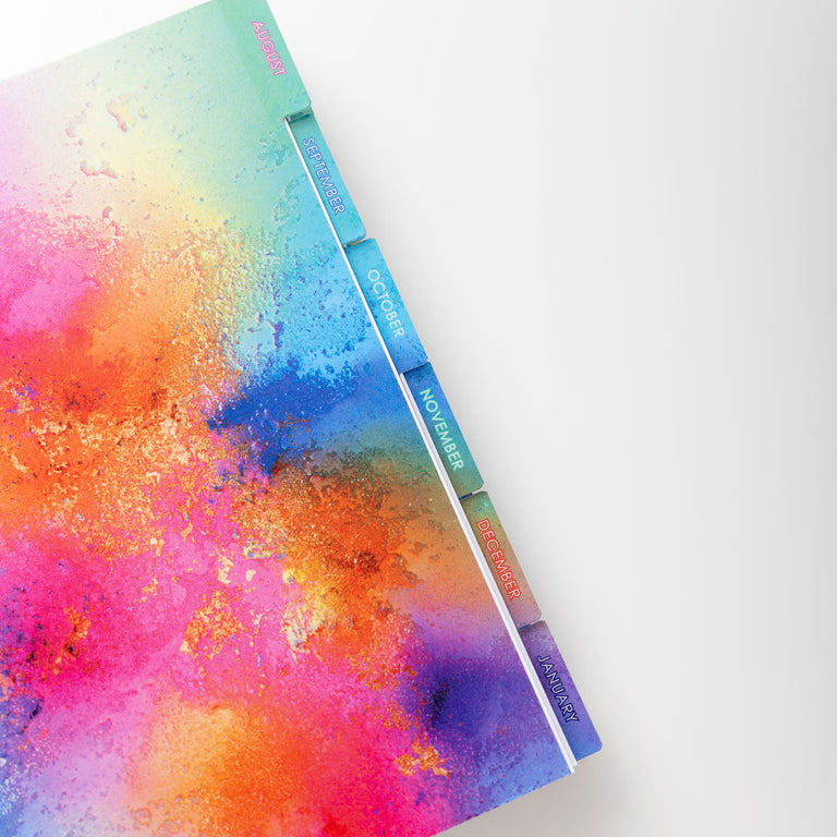 Weekly Planner 2026|2027- Cloud of Colour