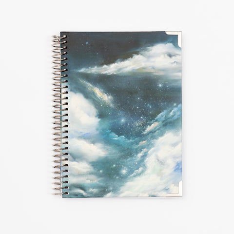 B5 Lined Notebook- Celeste