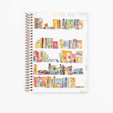 B5 Lined Notebook- Our Bookshelf