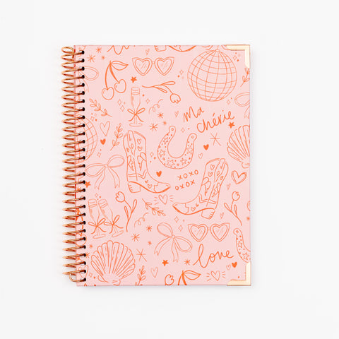 B5 Lined Notebook- Iconic