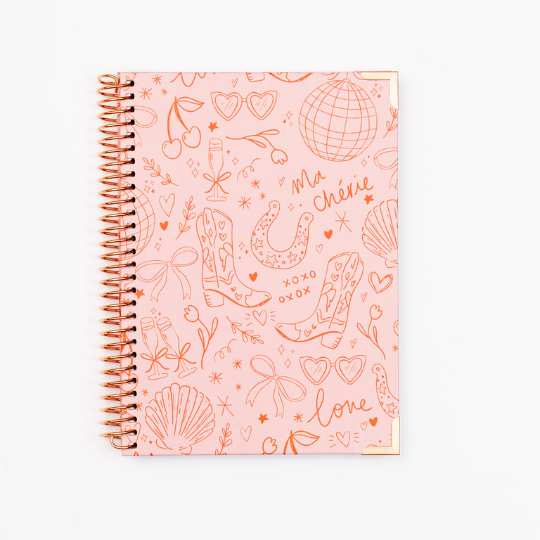 B5 Lined Notebook- Iconic