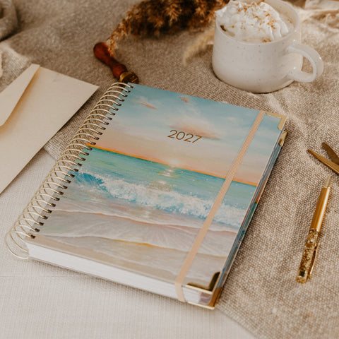 2027 Weekly B5 Planner- Golden Coast