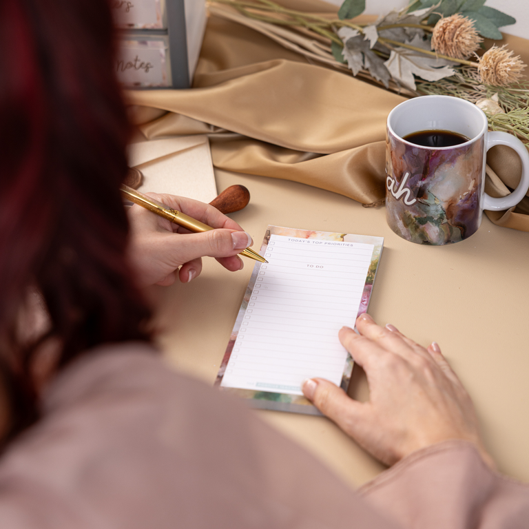 To Do List Pad: Dreams in Bloom