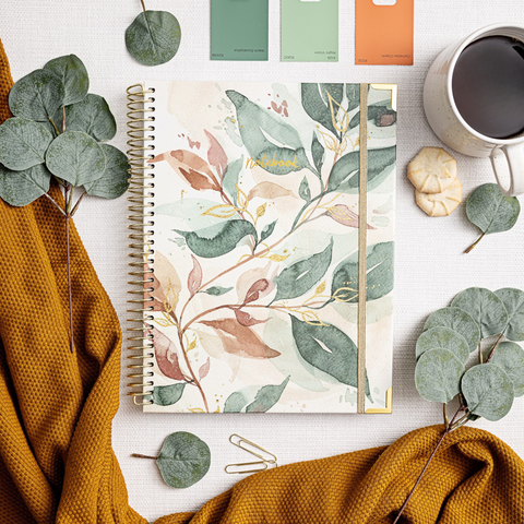 A4 Hardback Notebook: Flourish