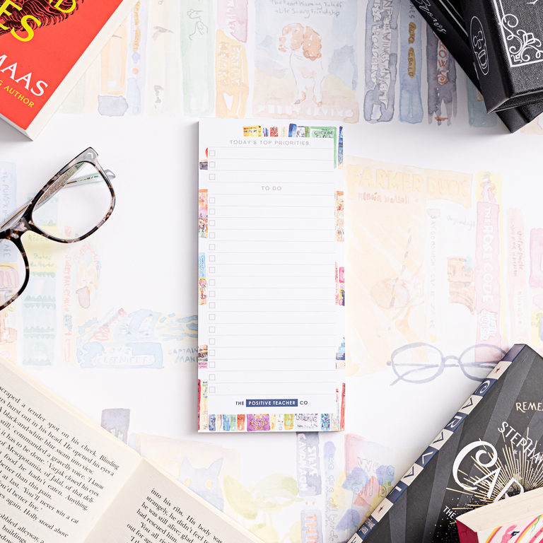 To Do List Pad: Our Bookshelf