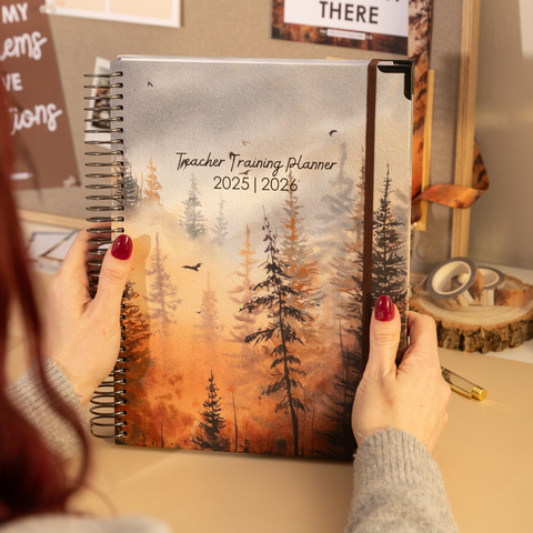 Teacher Training Planner 2025|2026- Golden Pine
