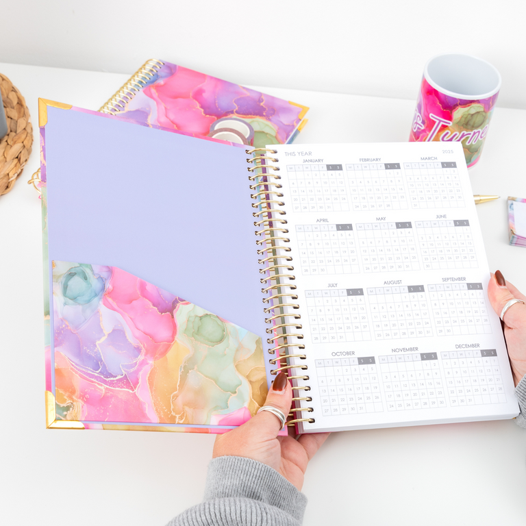 Colour Infusion B5 Weekly Planner 2025