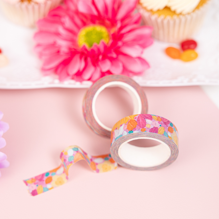 Washi Tape: Frosted Flowers
