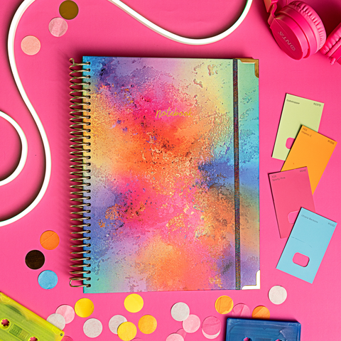 A4 Hardback Notebook: Cloud of Colour