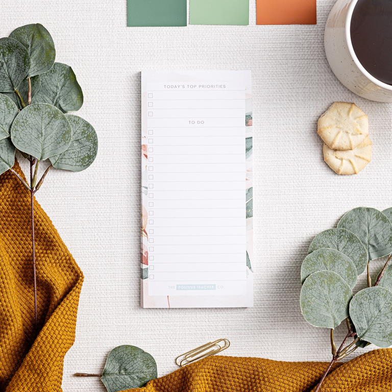 To Do List Pad: Flourish