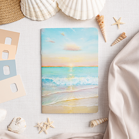 A5 Notebook: Golden Coast