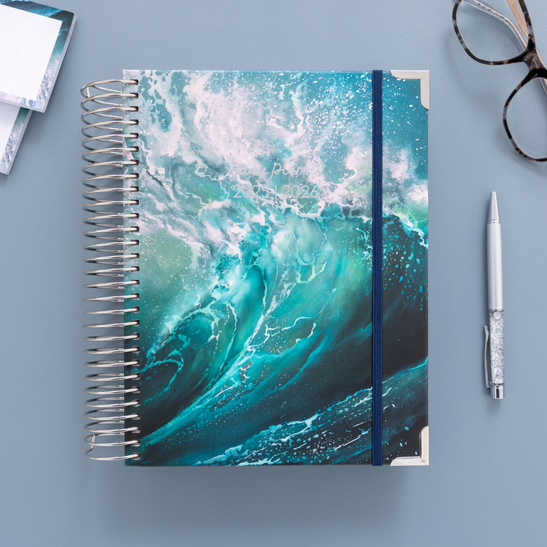 Daily Planner 2025|2026-New Wave