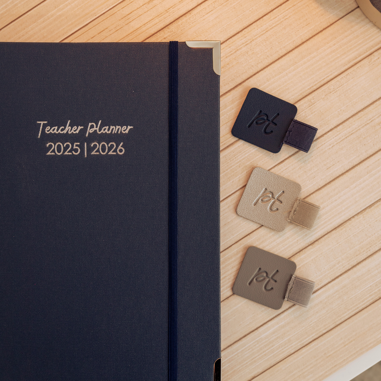 Teacher Planner 2025|2026- Classic Navy